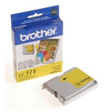 BROTHER - Cartucho de Tinta, Brother, LC51Y, Amarillo, 400 Páginas