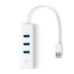 TP LINK - Tarjeta de Red, TP-LINK, UE330, USB 3.0, RJ45, Ethernet, Gigabit, Blanco