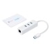 TP LINK - Tarjeta de Red, TP-LINK, UE330, USB 3.0, RJ45, Ethernet, Gigabit, Blanco