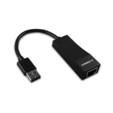 X-MEDIA - Tarjeta de Red, X-Media, XM-UE3000, USB 3.0, Gigabit, Negro