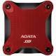 Y_Unidad de Estado Sólido, Adata, ASD600Q-240GU31-CRD, 240GB, USB 3.1, Rojo