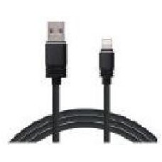 Cable USB 2.0, Ghia, GAC-150, USB A, Micro USB B, 2 m, Negro