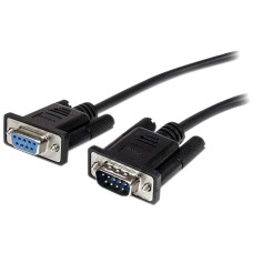 STARTECH - Cable Serial, StarTech, MXT1001MBK, Extensión, Directo, 1 m, DB9, RS232, Machoa Hembra, Negro