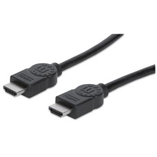 Cable HDMI, Manhattan, 306133, 5 m, Negro
