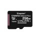 Memoria MicroSD, Kingston, SDCS2/256GB, 256 GB, Canvas Select Plus