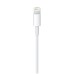 APPLE - Cable de Datos, Apple, MXLY2AM/A, USB a Lightning, 1 m, Blanco