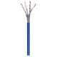 Cable de Red, Intellinet, 705042, Bobina, CAT 6A, SFTP, 305 m, Sólido, Azul