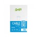 GHIA - Cable de Red, Ghia, GCB-046, UTP, Cat5E, CCA, 24 AWG, Bobina, 100 m, Azul