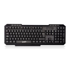 Teclado, Ghia, GTA50, Alámbrico, 104 Teclas, Español, Negro