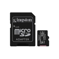 KINGSTON - Memoria SD, Kingston, SDCS2/512GB, 512 GB, Canvas Select Plus