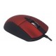 Mouse, Naceb, NA-0115R, USB, Rojo