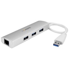 STARTECH.COM - Concentrador USB 3.0, StarTech, ST3300G3UA, HUB, 3 Puertos, Aluminio