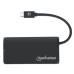 MANHATTAN - Concentrador USB, Manhattan, 164924, 4 puertos, USB 3.2, Gen 1