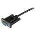 STARTECH.COM - Cable Serial, StarTech, SCNM9FF2MBK, RS232, DB9, Null Modem, 2 m, Negro