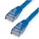 Cable de Red, StarTech, C6PATCH75BL, CAT6, UTP,  Azul