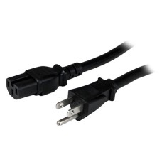 STARTECH.COM - Cable de Poder, StarTech, PXT515C158, Power Cable, 2.4 m, NEMA5-15P a C15, Negro