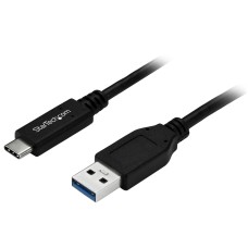 STARTECH.COM - Cable USB, StarTech, USB315AC1M, USB A a USB C, Macho a Macho, 1 m, Negro