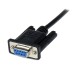 STARTECH - Cable Serial, StarTech, SCNM9FM2MBK, DB9, Macho, 2 m, Negro