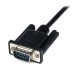 STARTECH - Cable Serial, StarTech, SCNM9FM2MBK, DB9, Macho, 2 m, Negro