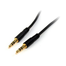 Cable de Audio, StarTech, MU3MMS, 91 cm, 3.5 mm, Delgado, Macho a Macho