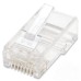 INTELLINET - Conector Plug RJ-45, Intellinet, 790055, Cat 5e, UTP, Multifilar, 100 Piezas