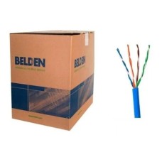 BELDEN - Cable de Red, Belden, 1583A 006U1000, Bobina, UTP, CAT5E, Azul, 24 AWG, 305 m, Cobre