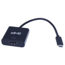 GHIA - Adaptador de Video, Ghia, ADAP-12, USB C a HDMI, USB 3.1, 4k