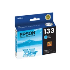 Cartucho de Tinta, Epson, T133220-AL, 133, Cian