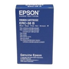 EPSON - Cinta para Impresora, Epson, ERC-38B, Mini-Printer, Negro