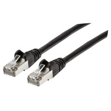Cable de Red, Intellinet, 741545, CAT 6A, S/FTP, 3 m, Negro