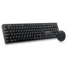 Kit Teclado y Mouse, Ghia, GT5000, Español, Negro