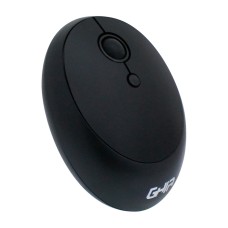 GHIA - Mouse, Ghia, GM600N, Inalámbrico, USB, Negro
