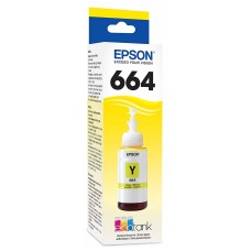 EPSON - Botella de Tinta, Epson, T664420-AL, 664, Amarillo