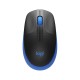 Mouse Óptico, Logitech, 910-005903, M190, USB, 3 Botones, 1000 DPI, Azul