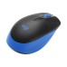 - Mouse Óptico, Logitech, 910-005903, M190, USB, 3 Botones, 1000 DPI, Azul