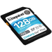 KINGSTON - Memoria RAM, Kingston, SDG3/128GB, 128 GB, SDXC, Canvas Go Plus, UHS-I, U3, V30, Clase 10