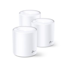 TPLINK - Router, TP-Link, Deco X20 (3-pack), AX1800, Wi-Fi 6, 2.4 GHz, 5 GHz, MU-MIMO