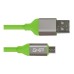 GHIA - Cable de Datos, Ghia, GAC-194V, USB A, Micro USB A, 1 m, Verde