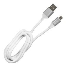 Cable de Datos, Ghia, GAC-194B, USB A, Micro USB, 1 m, Blanco
