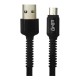 Cable USB 2.0, Ghia, GAC-197N, USB A, Micro USB B, 1 m, Negro