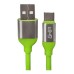 GHIA - Cable de Datos, Ghia, GAC-195V, USB A, USB C, 1 m, Verde