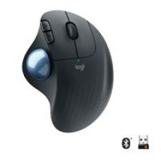 Mouse, Logitech, 910-005869, Ergo M575, Ergonómico, Trackball, USB, Recargable