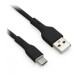 Cable USB 2.0, Brobotix, 963196, Cargador, Datos, 1 m, PVC, Negro