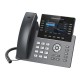 Teléfono IP, Grandstream, GRP2615, 10 Líneas, 16 Cuentas SIP, Bluetooth, PoE