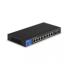 Switch Administrable, Linksys, LGS310MPC, 8 Puertos, PoE+, SFP