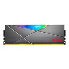 Memoria RAM, Adata, AX4U32008G16A-ST50, DDR4, 3200 MHz, 8 GB, Spectrix, RGB, Gris, Disipador
