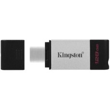 Memoria USB 3.2, Kingston, DT80/128GB, 128 GB, USB C