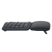LOGITECH - Teclado, Logitech, 920-009845, ERGO K860, Ergonómico, Inalámbrico, Bluetooth, Negro