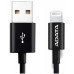 ADATA - Cable de Datos, Adata, AMFICPL-1M-CBK, Lightning a USB C, 1 m, Negro