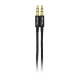 Cable de Audio, Vorago, CAB-115_NEGRO, Auxiliar, 3.5 mm, 1 m, Negro